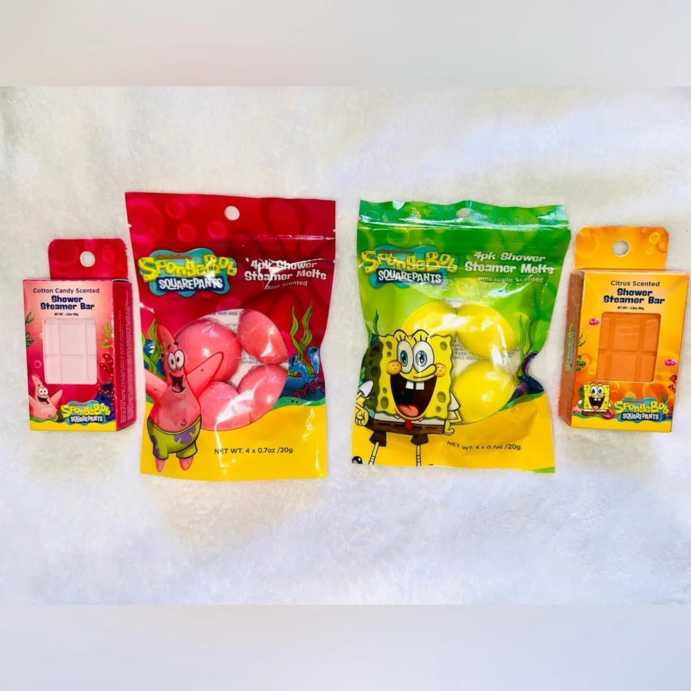 New SpongeBob Shower Set - Picture 6 of 7